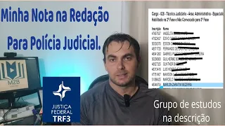 Meu resultado no concurso TRF 3 (2 Fase)/Polícia Judicial