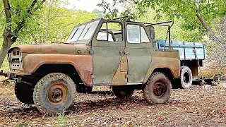 We are starting the UAZ 469 car restoration project Part 1