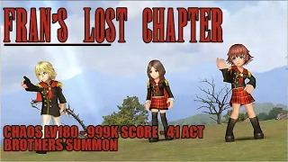 【DFFOO JP】Fran’s Lost Chapter CHAOS LV180 - vs Class Zero