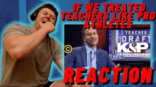 Key & Peele - If We Treated Teachers Like Pro Athletes((IRISH REACTION!!))