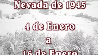 Memorias de grandes nevadas en Campoo