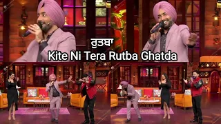 Kite Ni Tera Rutba Ghatda | Satinder Sartaj | Neeru Bajwa | ਜਦੋ ਸਰਤਾਜ ਨੇ ਗਾਇਆ Kapil ਦੇ ਸ਼ੋ ਵਿੱਚ ਗਾਣਾ