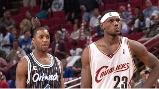 Prime Tracy McGrady vs Rookie LeBron James NASTY Duel 2004.01.26 - NASTY Shooting!