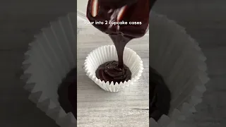 Amazingly Easy Microwave Chocolate Cupcakes Recipe!