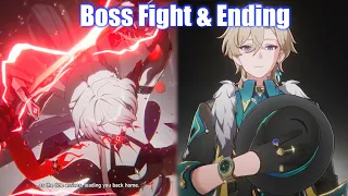 Honkai Star Rail - Acheron vs Aventurine Boss Fight & Ending