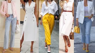 Ropa sencilla y elegante  en TENDENCIA de MODA 2024 /LOOKS Y OUTFITS con ROPA en TENDENCIA DE MODA