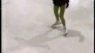 1990 World Figure Skating Championships Footage of the last school figures