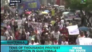 Guatemalan Protests Demand President's Resignation