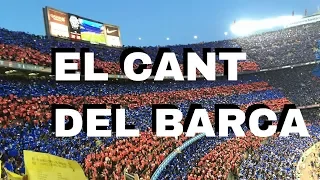 FC Barcelona Anthem (El Cant del Barca) at Camp Nou Live