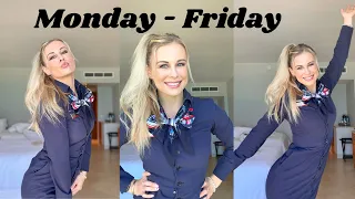 A Full Work Week In My Life As A Flight Attendant! ✈️