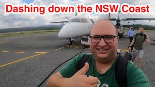 QantasLink Dash 8 Q300 SYD-MIM Economy Class | Flight Review