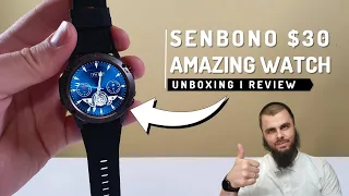 SENBONO NX9 Smartwatch IP68 Waterproof I Screen I Sensors I Bluetooth Calling: Unboxing & Review