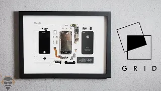 The Grid Studio iPhone 4s Frame - A Review of the Ultimate Tech Decor Piece