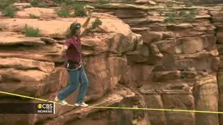 Highlining: Slacklining 2.0? Extreme sport takes hold