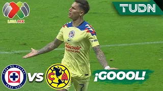 ¡PURO GOLAZO! Rodríguez mete otro ZAPATAZO | Cruz Azul 1-3 América | AP2023-J7 | Liga Mx | TUDN