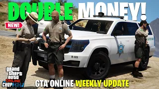 2024 UPDATE - DOUBLE MONEY & DISCOUNTS, SNOW IS GONE, NEW EVENT, CAR! GTA Online Weekly Update