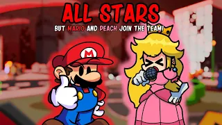 "Players 8 & 9 Joined the game!" All Stars. But Mario And Peach Join the Team!