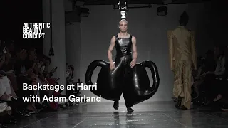 Backstage at Harri with Adam Garland | London Fashion Week SS24