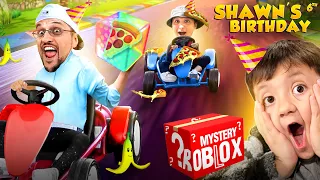 Roblox Birthday Surprise & Don't Let me Deliver Your PIZZA! (Shawn's 2021 B-day vlog)