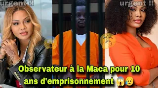 😱 Observateur À La Maca Pour 10Ans 😥Marie Paule Adjé🥱(By Richko Bob)