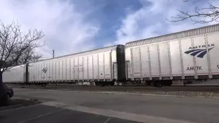 Amtrak PO52 in Ashland Va at 10:25 AM