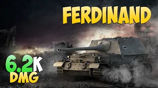 Ferdinand - 7 Frags 6.2K Damage - Long break! - World Of Tanks