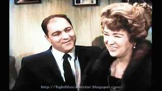 Rocky Marciano Main Event - Gypsy Rose Lee Interview - 1961 In Full Color