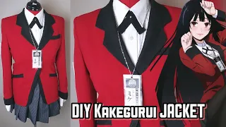 How to Cosplay: Yumeko Jabami Jacket KAKEGURUI #HSAMABLOG