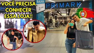 MOSTRAMOS OS PREÇOS DAS LOJAS MAIS BARATA DE ROUPAS EM PORTUGAL 🇵🇹🇧🇷 | PRIMARK e LEFTIES | PARTE 1