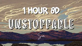 (1 HOUR w/ Lyrics) Unstoppable by Sia "I'm unstoppable, I'm a Porsche with no brakes" 8D