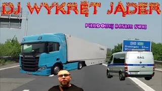 🔥█▬█ █ ▀█▀MIXTAPE do kręcenia tachografu w Scanii V8 R590 przed BAG na autostradzie w stronę Berlina