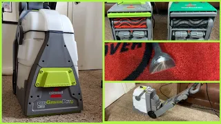 Bissell Big Green Pet Plus Carpet Cleaner Review Tutorial Maintenance Tips & 1st Model Comparison