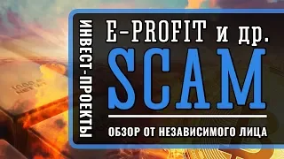 Как распознать SCAM проекты?  Обзор на примере E-Profit