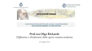 Polo di Roma - Scienze 2020/2021 - Prof.ssa Olga Rickards - Conferenza 24/05/2021