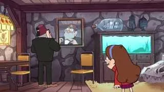 Grunkle Stan watches Waddles-Gravity Falls