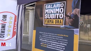 Varese, il Movimento 5 Stelle si mobilita per il salario minimo