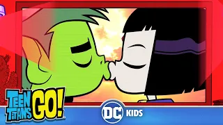 Teen Titans Go! em Português | O Beijo de Mutano e Ravena | DC Kids