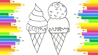 Ice Cream Colouring