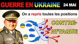 24 mai: les Russes sont décimés ! Les Ukrainiens lancent des contre-attaques réussies !