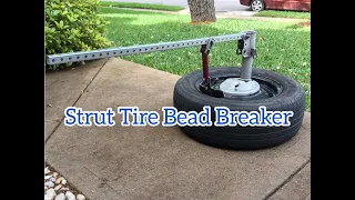 Use A Strut To Make A Tire Bead Breaker