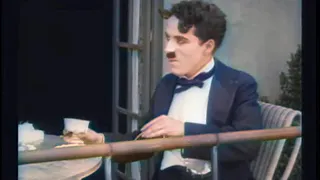 Charlie Chaplin: The Adventurer (1917) - color
