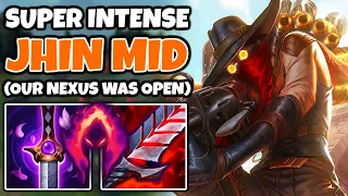 The most INTENSE JHIN MID GAME you will EVER SEE | Off-Meta Climb - League of Legends