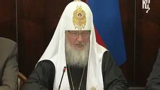 Выступление на встрече религиозных лидеров с Путиным