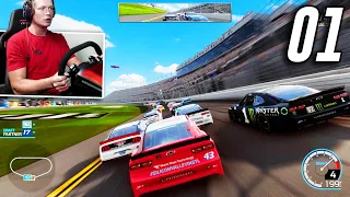 NASCAR Heat 5 - Part 1 - The Beginning (with a Wheel!)