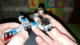 Обзор LEGO® 75195 Star Wars Ski Speeder™ vs. First Order Walker™ Microfighters