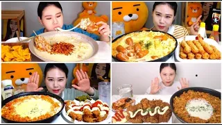 BEST COMPILATION @FRAN0830 | KIMCHI FRIED RICE IN CREAM SAUSE PASTA, FRIED SHRIMP, TTEOKBOKKI ETC 🍜🍤🍚🧀