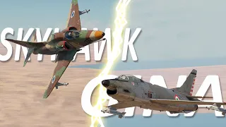 A4-E VS G.91-YS - Warthunder