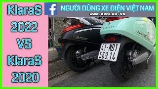 So Sánh Rất Chi Tiết Xe Điện KlaraS 2022 và KlaraS 2020 - Khác Biệt Là Rất Lớn | Hưng Xe Điện