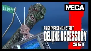 NECA A Nightmare on Elm Street Part 3 The Dream Warriors Deluxe Accessory Set | Video Review