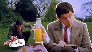 A Not so Peaceful Day in the Park | Mr Bean Funny Clips | Classic Mr Bean